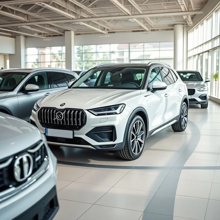 A highly detailed, close-up interior shot of a high-end electric vehicle cabin
